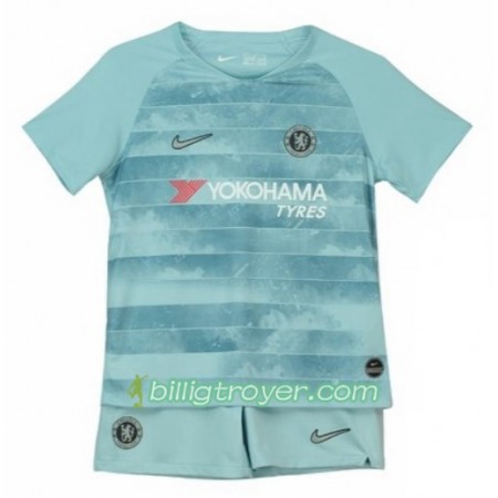 Billige Fotballdrakter Chelsea Barn Tredjedraktsett 2018/19 Kortermet